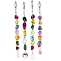 Brilliant Polished Stone & Crystal Suncatchers